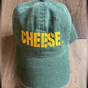 CHEESE Baseball Cap / NEW / Green and Gold / Green Bay Packers